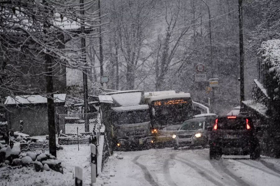 golino tessin schnee