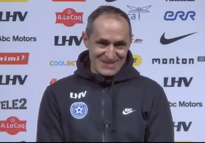 Thomas Häberli bei seiner Vorstellung als Nationaltrainer von Estland. Thomas Häberli