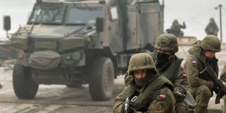 Militärübungen in Polen mit NATO