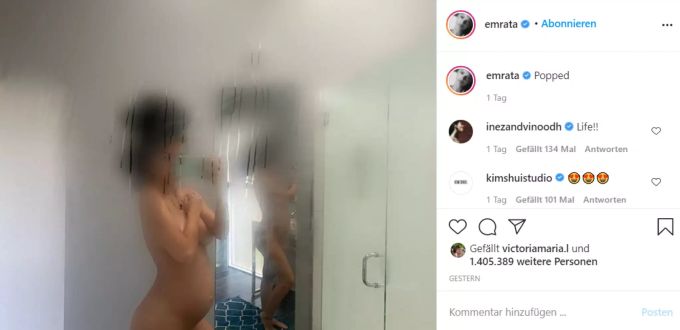 Emily Ratajkowski postet regelmässig freizügige Bilder auf Instagram. emily ratajkowski