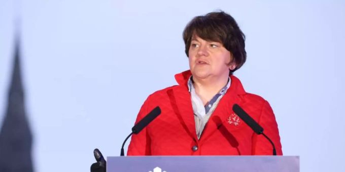 Arlene Foster ist Regierungschefin von Nordirland. Foster