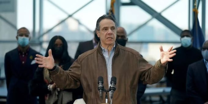 Der New Yorker Gouverneur Andrew Cuomo Der New Yorker Gouverneur Andrew Cuomo