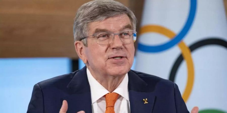 Wirbt nach dem Ausschluss ausländischer Zuschauer von den Sommerspielen in Tokio um Verständnis: IOC-Präsident Thomas Bach. Foto: Greg Martin/IOC/dpa