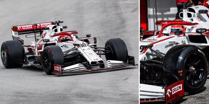 Kubica am Steuer - Alfa-Sauber testet Formel-1-Reifen für Saison 2022