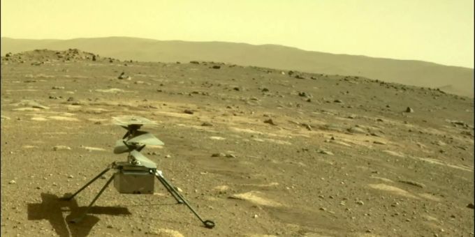 Mars-Helikopter «Ingenuity» Mars-Helikopter «Ingenuity»