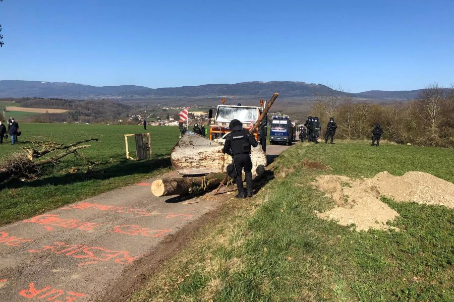 Die Aktivsten machen es der Polizei nicht einfach.