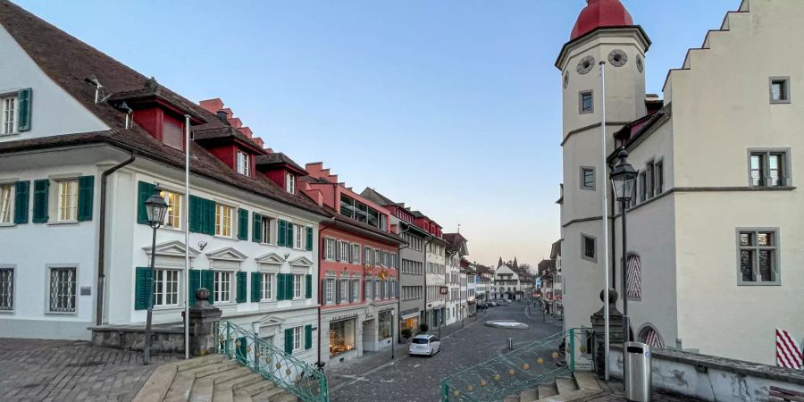 Die Altstadt der Gemeinde Sursee.