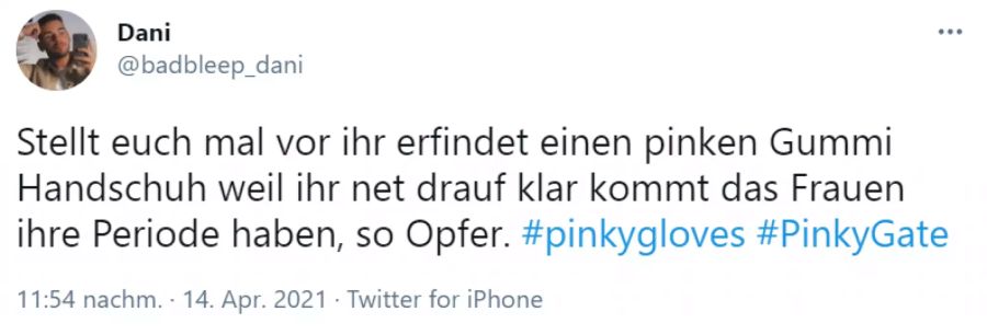 Pinky Gloves Shitstorm