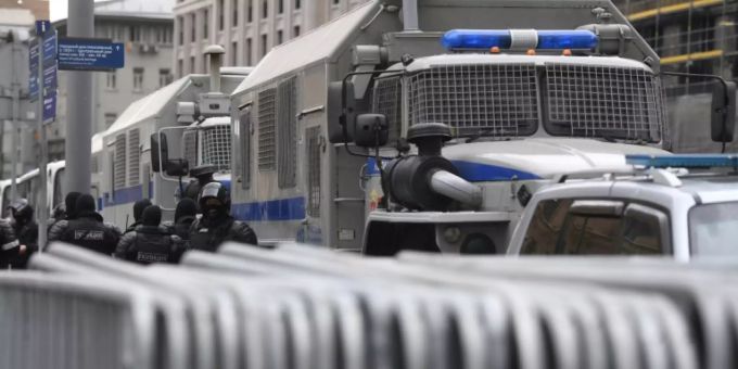 Russische Polizei in Moskau (Archiv) moskau