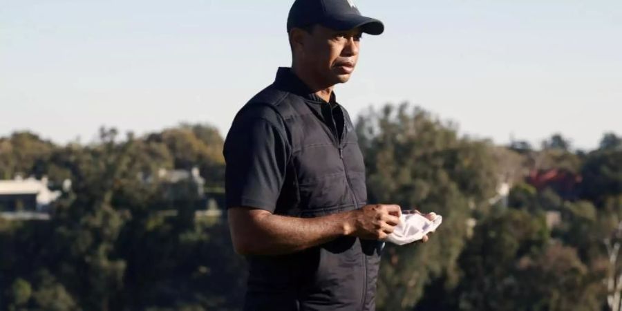 Tiger Woods ist Gastgeber des PGA-Turniers in Los Angeles. Foto: Ryan Kang/FR171219 AP/dpa