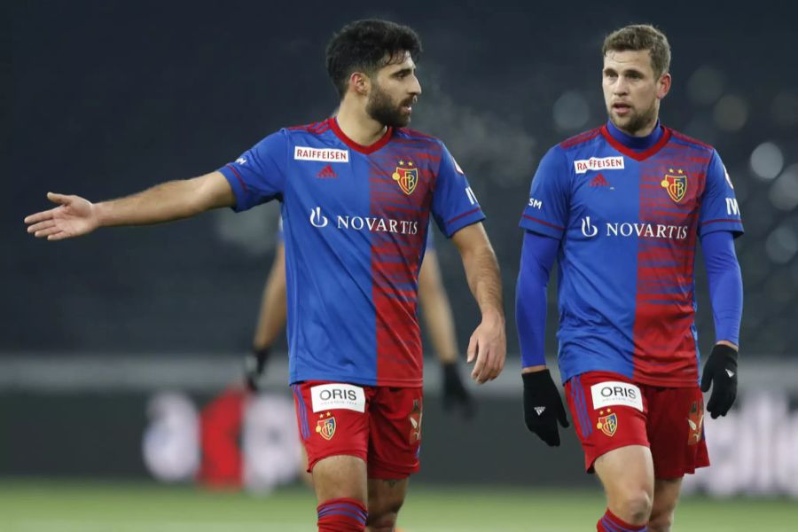 Eray Cömert und Fabian Frei fehlen beim FC Basel aufgrund von Sperren.