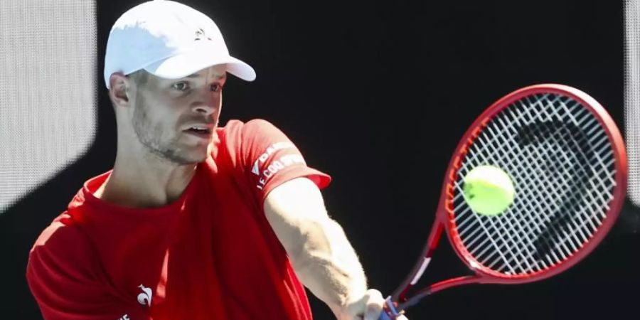 Yannick Hanfmann spielte sich ins Achtelfinale. Foto: Hamish Blair/AP/dpa