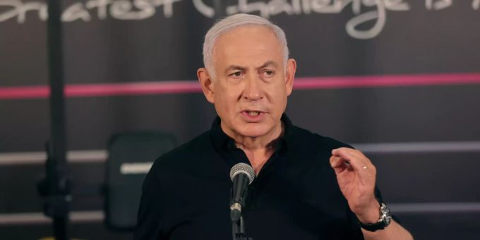 Benjamin Netanjahu, Ministerpräsident von Israel. israel benjamin netanjahu