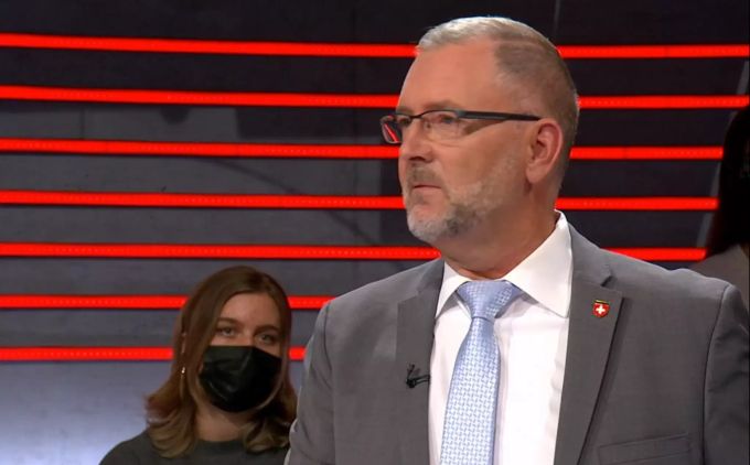 Hans-Peter Portmann kritisiert, dass die EU und die Schweiz die Ergebnisse des Treffens erneut unterschiedlich darstellten. «Arena»