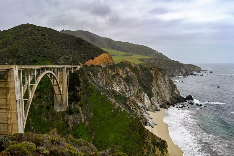 Big Sur Highway Einsturz