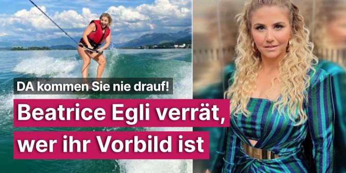 Kommen Sie nie drauf! - Beatrice Egli verrät, wer ihr Vorbild ist Kommen Sie nie drauf! - Beatrice Egli verrät, wer ihr Vorbild ist