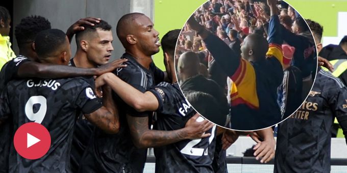 Jetzt wartet Nati - Hier singen Arsenal-Fans für Xhaka nach Top-Spiel