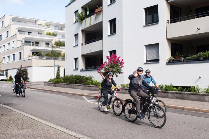 SlowUp Dreiland Bei Schönstem Herbstwetter