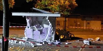Egliswil AG - Mit Explosion jagen Unbekannte Geldautomat in die Luft