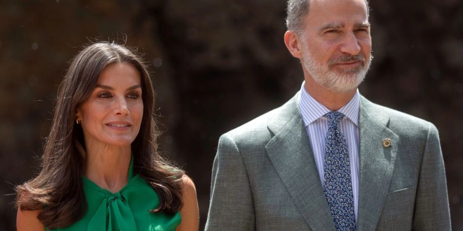 Königin Letizia von Spanien und Felipe VI.