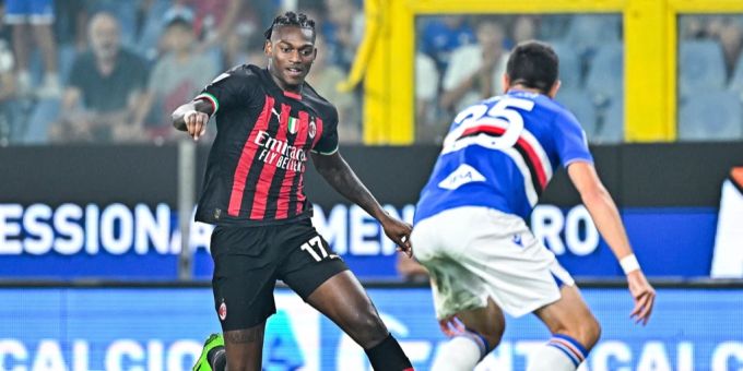 Der AC Mailand möchte mit Rafael Leao verlängern. ac mailand