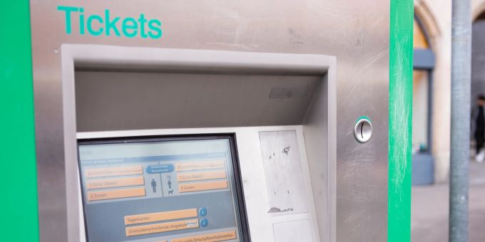 Ein Ticketautomat der öV Basel TNW. (Symbolbild) Ein Ticketautomat der öV Basel TNW. (Symbolbild)