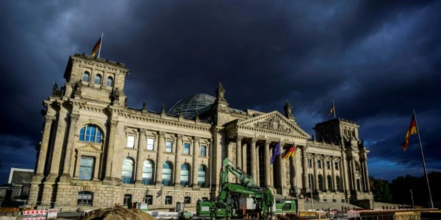 Der Reichstag, Sitz des Bundestags