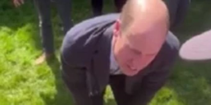 Jöö-Moment - Fan fragt Prinz William, wo eigentlich William ist