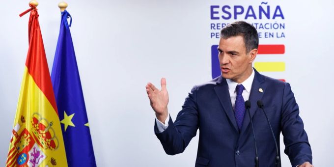 Der spanische Ministerpräsident Pedro Sánchez besucht die ukrainische Hauptstadt Kiew. Sánchez
