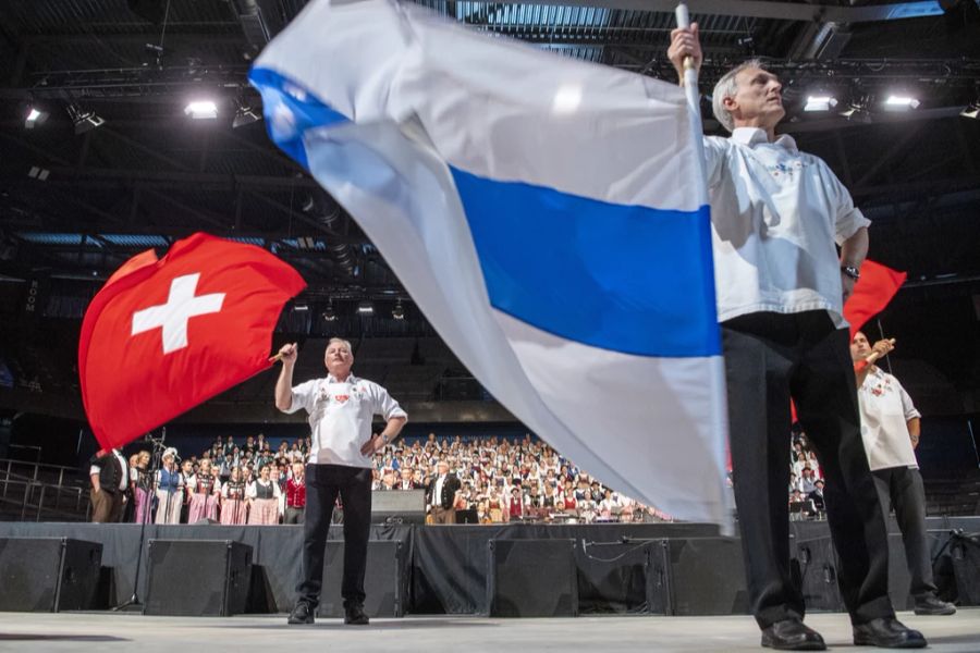 Das diesjährige Eidgenössische Jodlerfest wurde in Zug abgehalten.