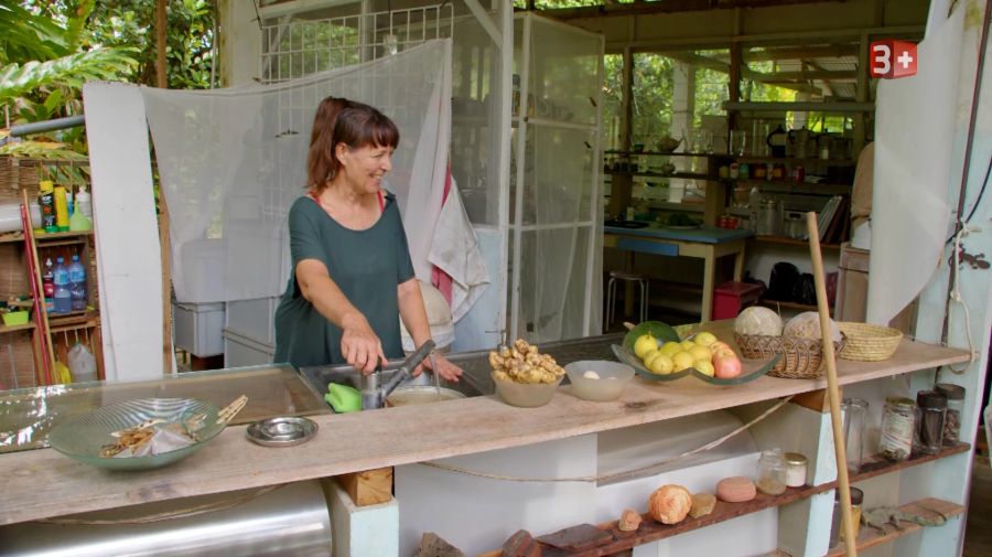 Brigitte liebt die Freiheit, die Suriname bietet.