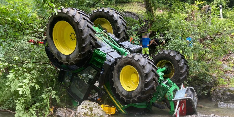 Verkehrsunfall im Klöntal