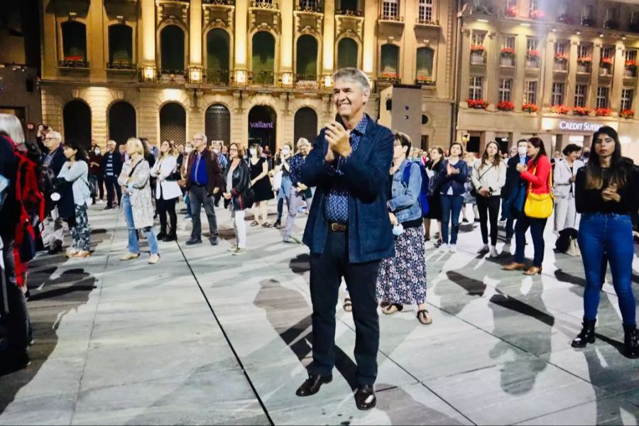 Alec von Graffenried bei der Premiere der «Hommage 2021».