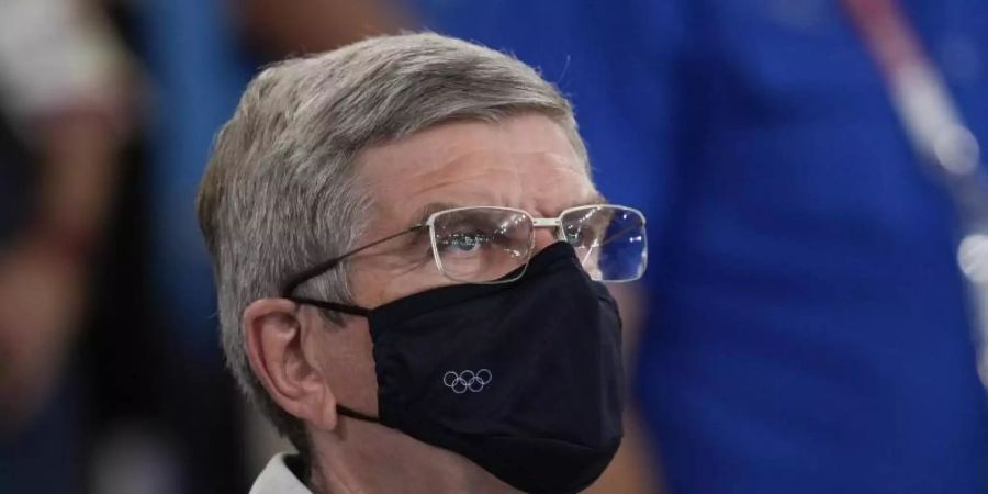 Stellt den Sommerspielen von Tokio ein gutes Zeugnis aus: IOC-Chef Thomas Bach. Foto: Natacha Pisarenko/AP/dpa