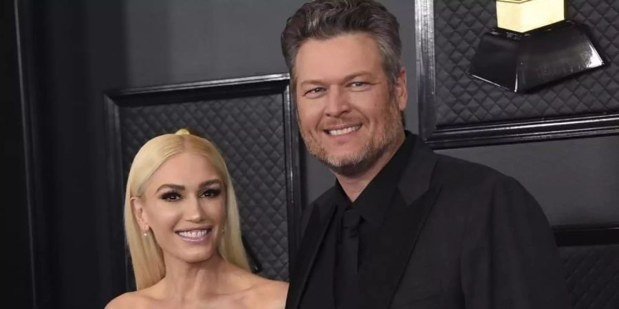 Gwen Stefani und Blake Shelton bei der Grammy-Verleihung 2020 in Los Angeles. Foto: Jordan Strauss/Invision via AP/dpa