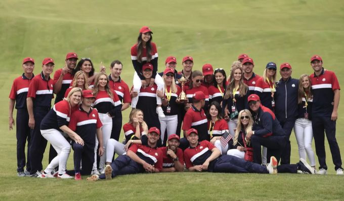 Das US-Team hat souverän den Ryder Cup gewonnen. Ryder Cup US Team