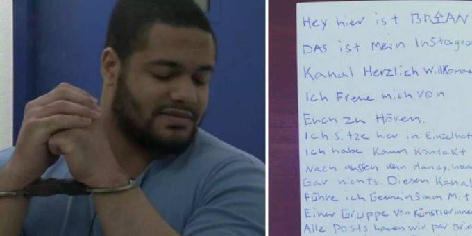 Die Schrift von Brian sagt viel über ihn aus.