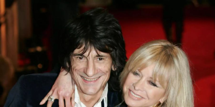 Ronnie und Jo Wood