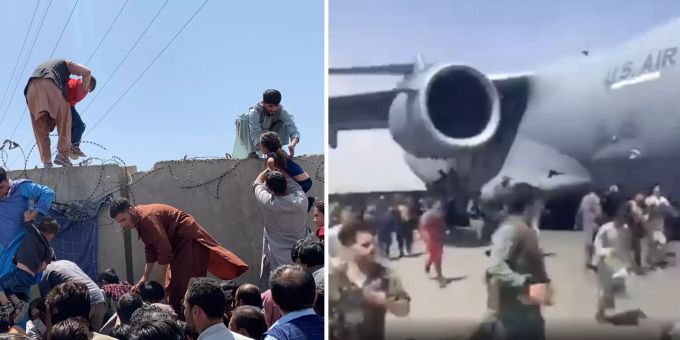 Nur noch ganz wenige Flugzeuge heben in Kabul ab. Afghanistan Teaser