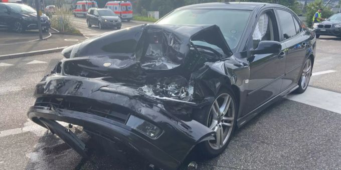 Verletzt wurde niemand. Unfall