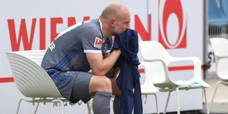 Ist auf Vereinssuche: HSV-Profi Toni Leistner. Foto: Friso Gentsch/dpa