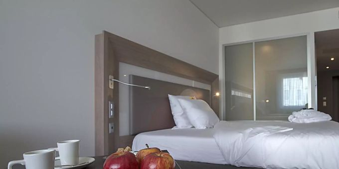 Zimmer in dem zum Konzern Accor gehörenden Novotel Basel City. (Archivbild) Accor