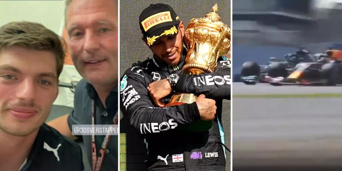 Spital verlassen - Verstappen geht nach Crash auf Sieger Hamilton los