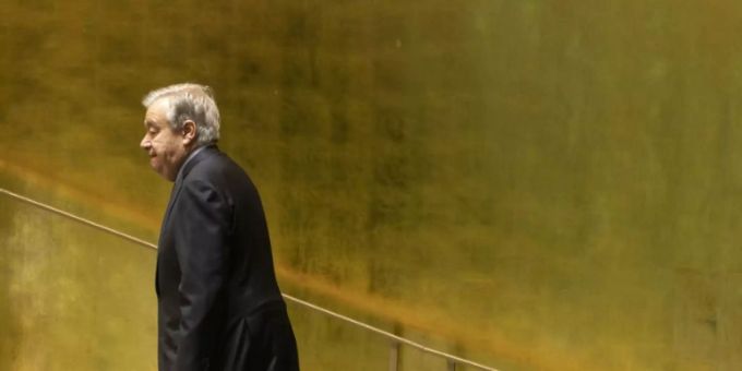 UN-Generalsekretär António Guterres UN-Generalsekretär António Guterres