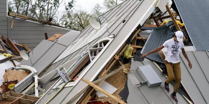Der Sturm «Ida» richtete in den USA gewaltige Schäden an. Tropical Weather Atlantic