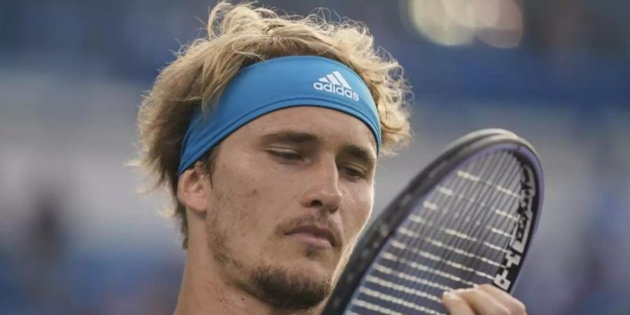 Zverev trifft zum Auftakt der US Open auf den US-Amerikaner Sam Querrey. Foto: Darron Cummings/AP/dpa