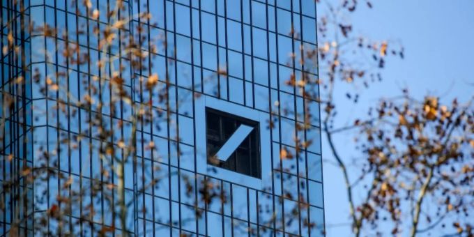 Deutsche-Bank-Zentrale in Frankfurt am Main. deutsche bank