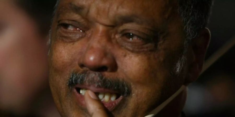Der US-Bürgerrechtler Jesse Jackson