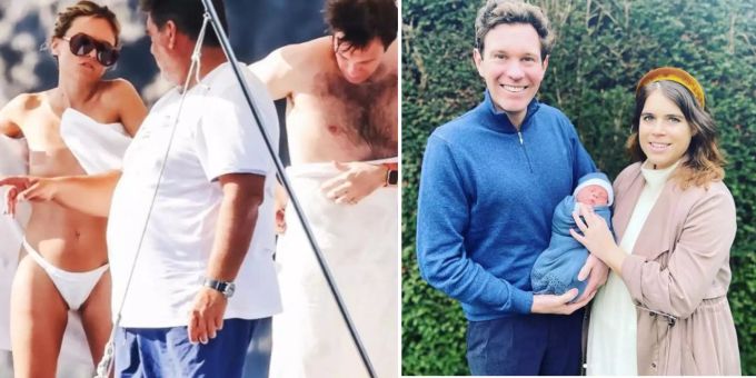 Sie bei Baby - Prinzessin Eugenies Mann feiert Boot-Party mit Models