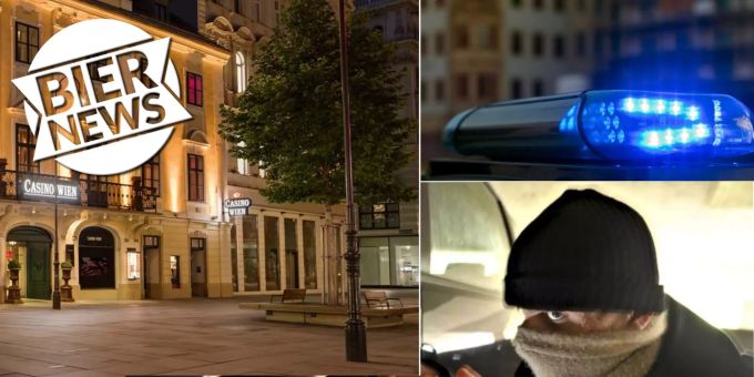 Der Übeltäter hat sich selbst verraten. Casino Wien Bombendrohung Erpressung